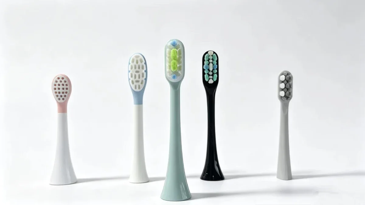 Electric toothbrush head product range
